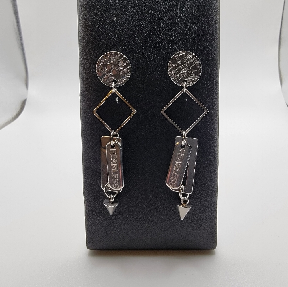 "Fearless Funk" Dangle Drop Earrings *